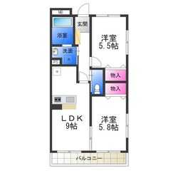 ロータス浜寺の物件間取画像